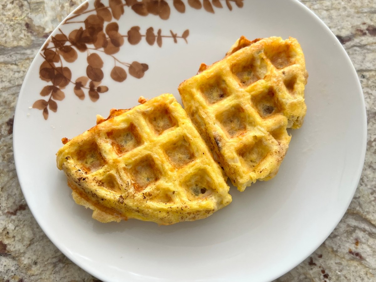 Gaufre au poulet simple – 3&nbsp;ingrédients