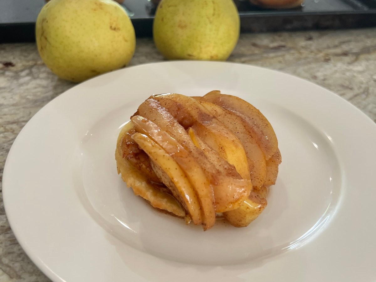 Tartelette à la poire – 5&nbsp;ingrédients