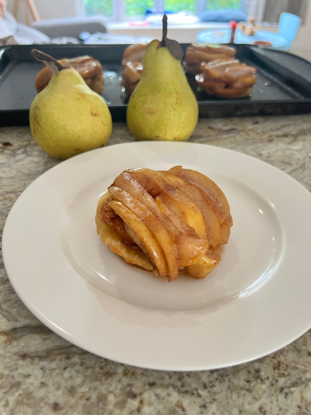 Tartelette à la poire – 5&nbsp;ingrédients