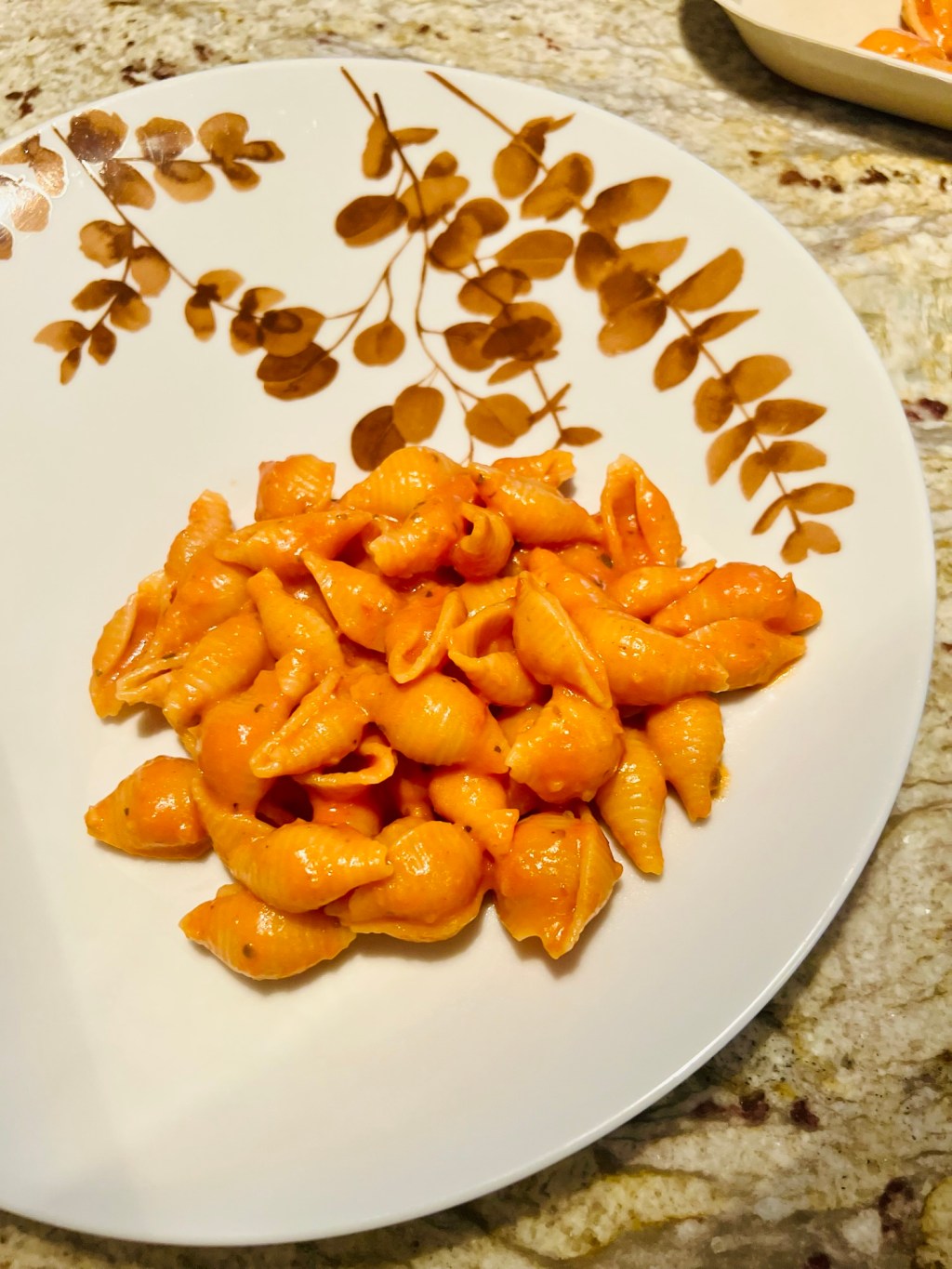 Conchiglie à la sauce&nbsp;rosée