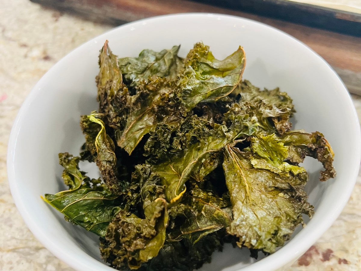 Chips de chou frisé croquantes&nbsp;(Kale)