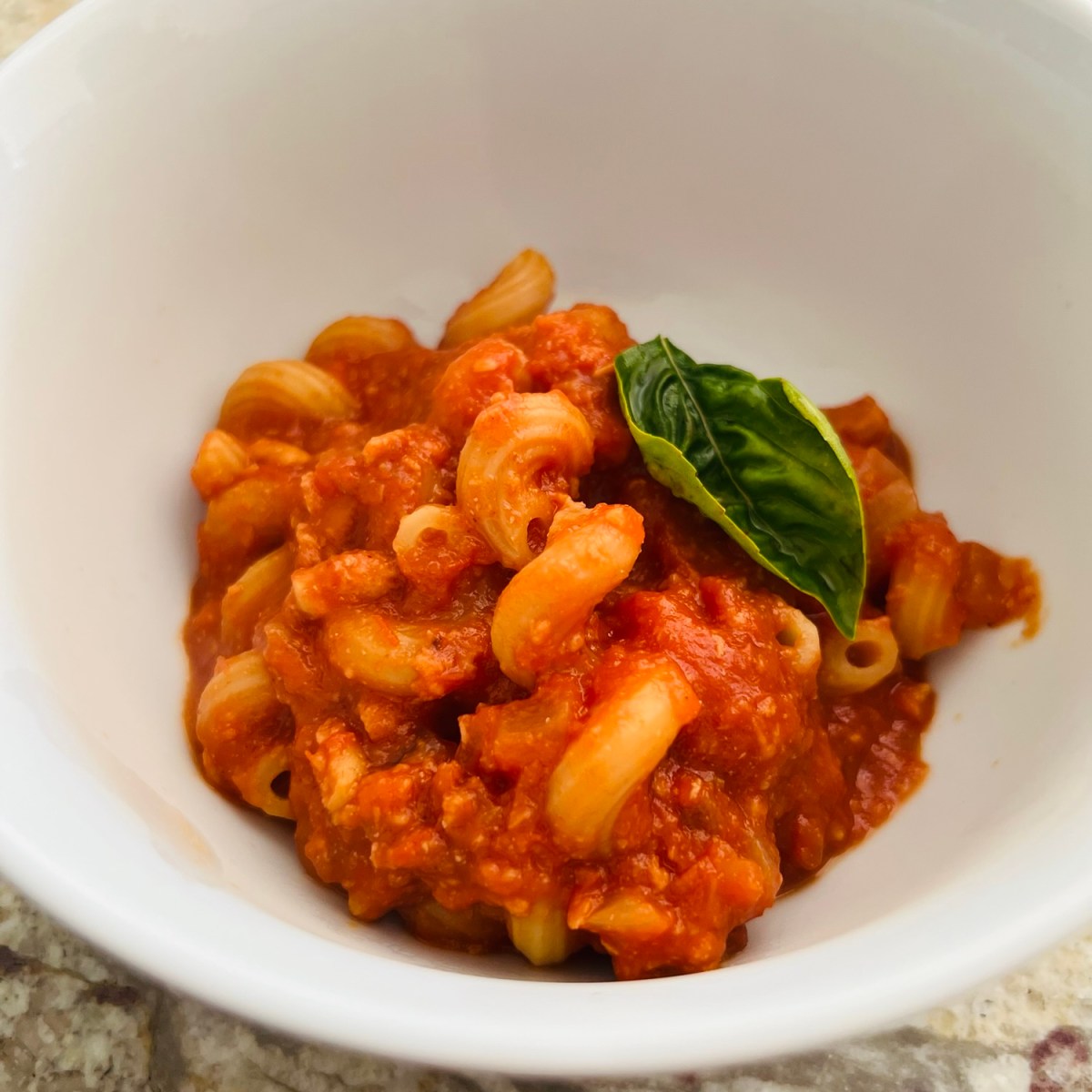 Macaroni à la&nbsp;PVT